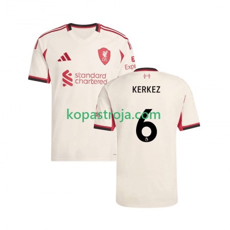 Billiga Fotbollströjor Liverpool Milos Kerkez 6 Borta tröja 2025/26 Kortärmad